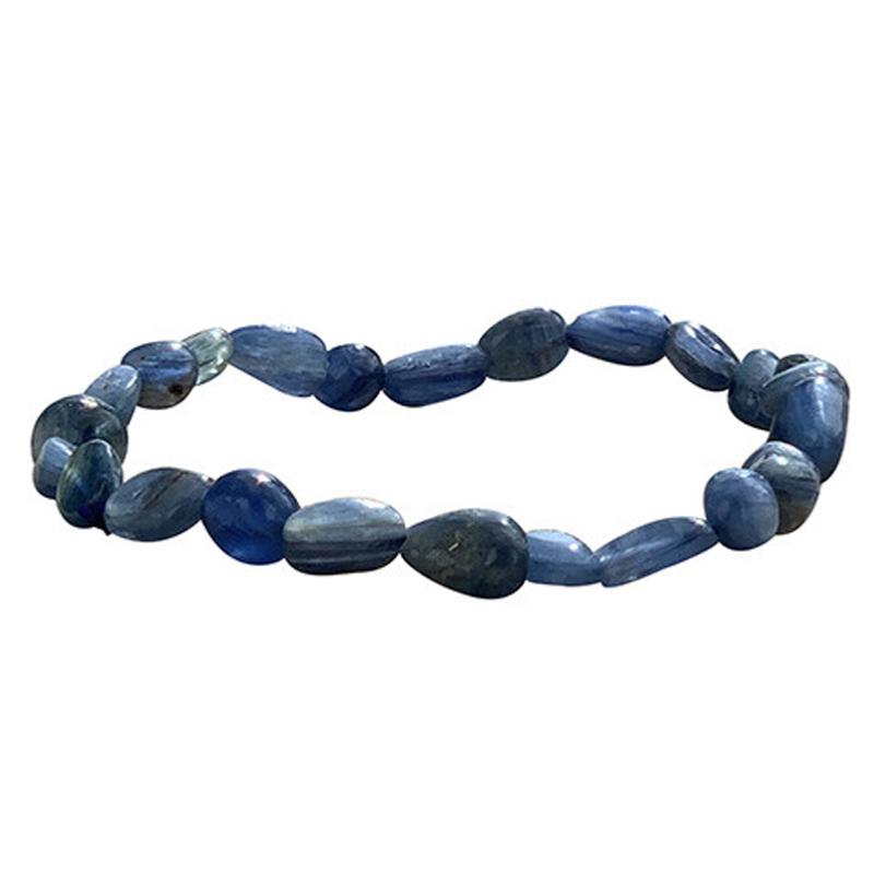 Bracelet cyanite Inde A (grains 5-7mm)