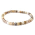 Bracelet taille enfants agate Botswana A (boules 3-4mm)