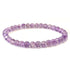 Bracelet taille enfants améthyste Brésil A (boules 3-4mm)