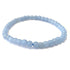 Bracelet taille enfants angélite Pérou AA (boules 3-4mm)