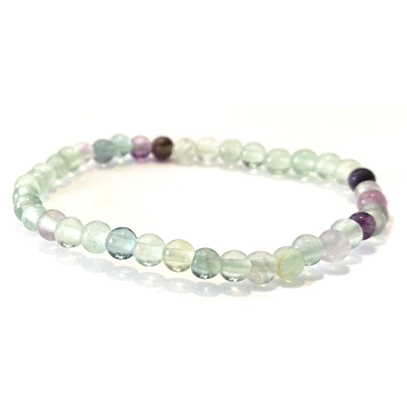 Bracelet taille enfants fluorine Chine A (boules 3-4mm)