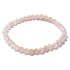 Bracelet taille enfants quartz rose A (boules 3-4mm)