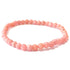 Bracelet taille enfants rhodochrosite AA (boules 3-4mm)