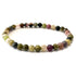 Bracelet taille enfants tourmaline multicolore A (boules 3-4mm)