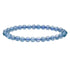 Bracelet fluorine bleue Chine AAA  (boules de 5-6mm)