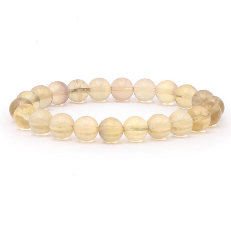 Bracelet fluorine jaune Chine AA+ (boules de 8-9mm)