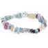 Bracelet fluorine multicolore Chine AA (perles baroques)