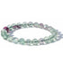 Bracelet fluorine multicolore facettée Chine A (boules de 8mm)