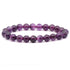 Bracelet fluorine violette Chine AA+ (boules 7.5-8.5mm)