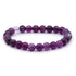 Bracelet fluorine violette Chine AA (boules de 7-8mm)