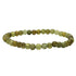 Bracelet grenat vert Mali A+ (boules 3-4mm)