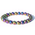 Bracelet Hématite arc en ciel Chine A (boules de 8mm)