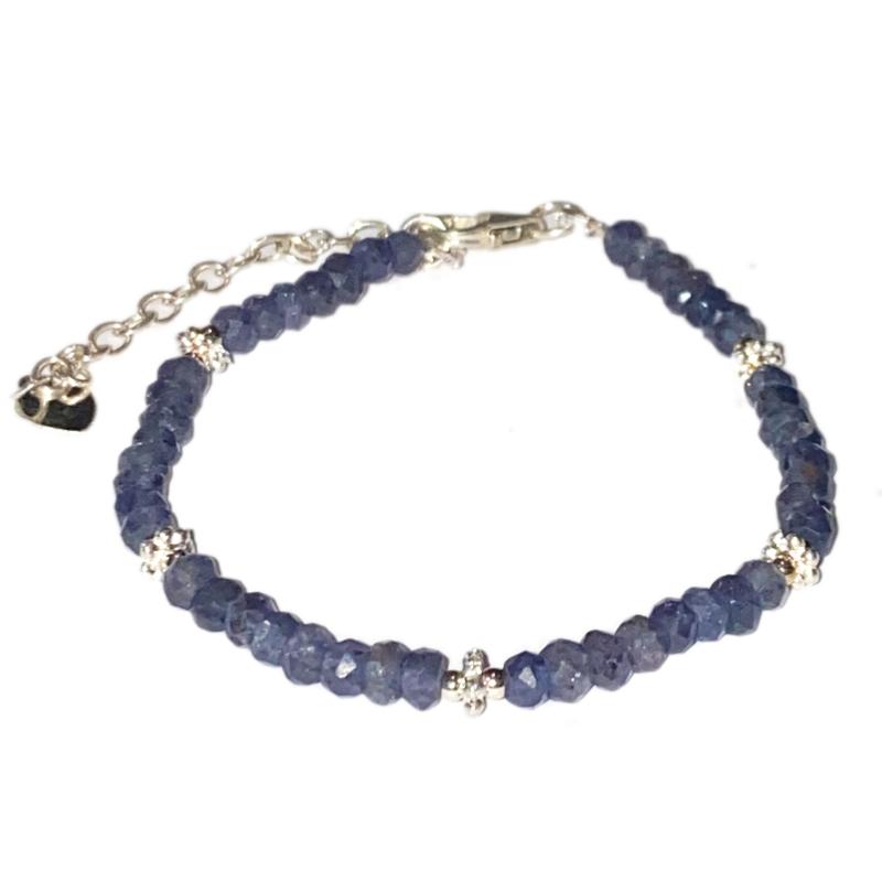 Bracelet iolite extra argent 925