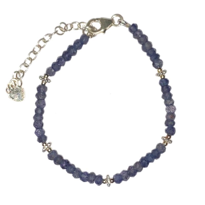 Bracelet iolite extra argent 925