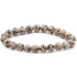 Bracelet jaspe dalmatien AB (boules 7-8mm)