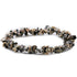 Bracelet jaspe dalmatien Mexique AB (perles baroques)