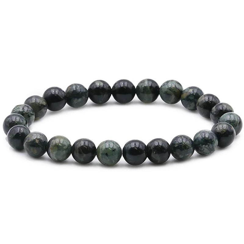 Bracelet jaspe kimbaba Madagascar AB (boules 7-8mm)