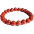 Bracelet jaspe rouge Afrique du Sud AB (boules 10mm)