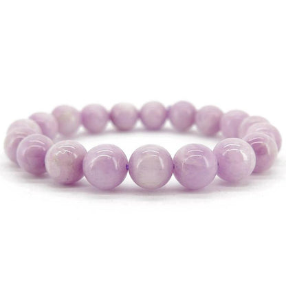 Bracelet kunzite Brésil A (boules 10mm)