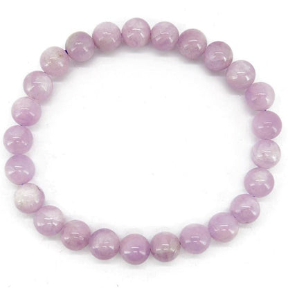 Bracelet kunzite Brésil A (boules 7-8mm)