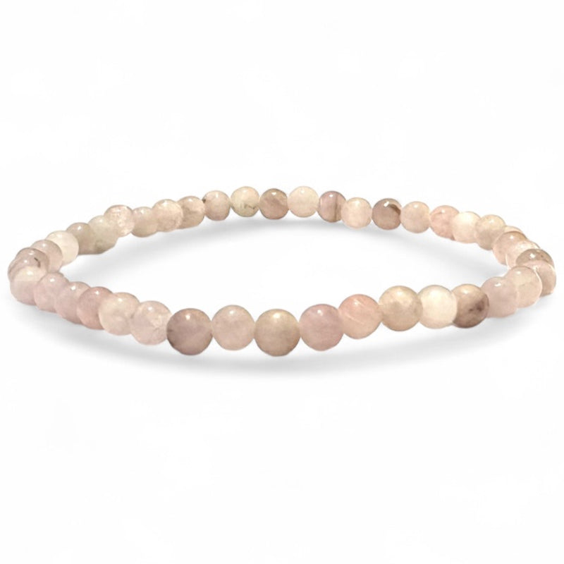 Bracelet kunzite Brésil A (boules 3-4mm)