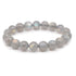 Bracelet labradorite Madagascar AAA (boules 9,5-10,5mm)