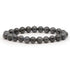 Bracelet labradorite noire Madagascar A (boules 7-8mm)