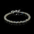 Bracelet labradorite perles facettées argent 925