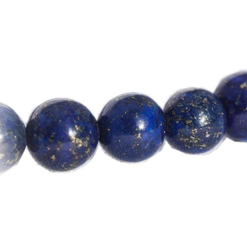 Bracelet lapis lazuli Afghanistan AA (boules de 5-6mm)