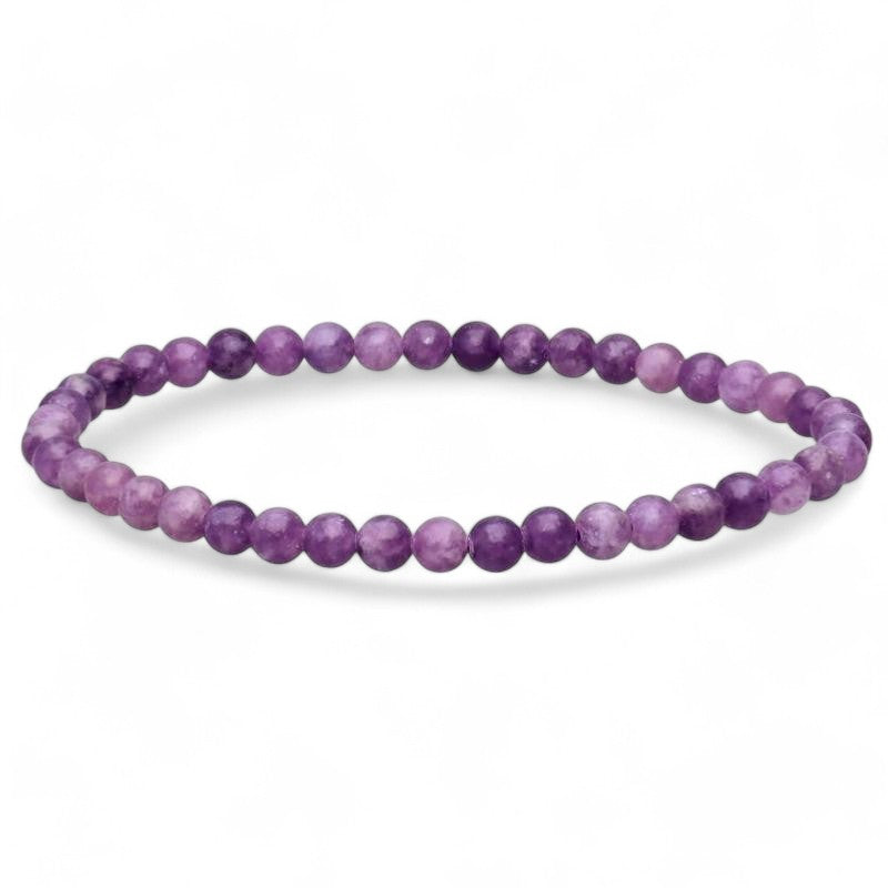 Madagascar A lepidolite bracelet (3-4mm balls)