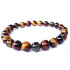 Bracelet multi-oeil Afrique du Sud AA (boules 7-8mm)