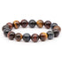 Bracelet multi-oeil Afrique du Sud A (boules 12mm)