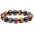 Bracelet multi-oeil Afrique du Sud AA (boules 14mm)