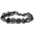 Bracelet obsidienne oeil céleste (coeurs)