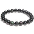 Bracelet obsidienne oeil céleste Mexique A (boules 10mm)