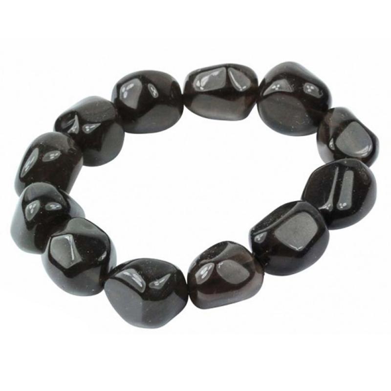 Bracelet obsidienne larme d&