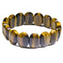 Bracelet oeil de tigre  Afrique du Sud A (pierres taillées) - 18mm x 13mm