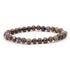 Bracelet opale brune Madagascar A (boules 5-6mm)