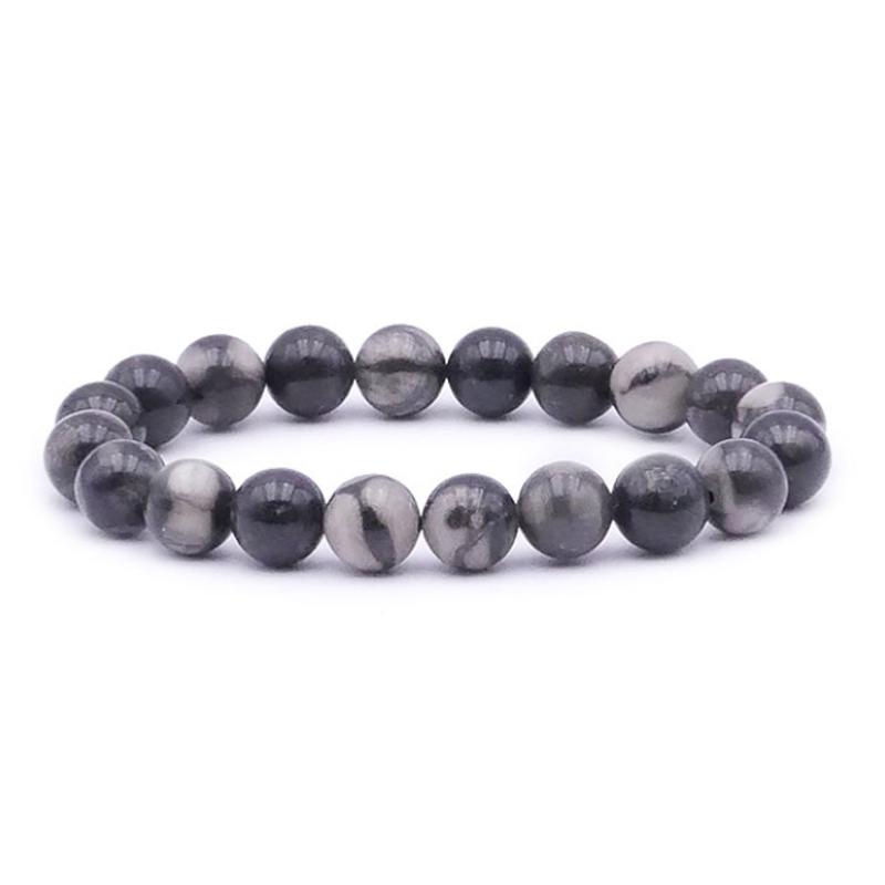 Bracelet orthocère Maroc A boules 10mm