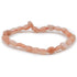 Bracelet pierre de lune rose Inde A+ (grains 5-7mm)