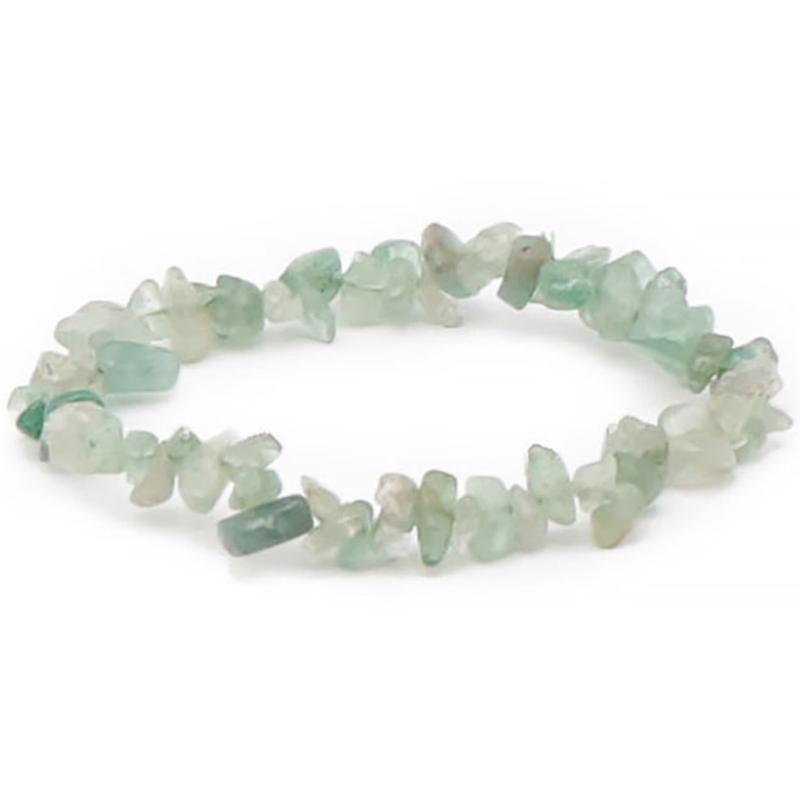 Bracelet quartz fuschite Brésil A (perles baroques)