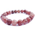 Bracelet quartz hématoide Brésil A (boules 7-8mm)