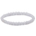 Bracelet quartz neige Brésil A (boules 5-6mm)