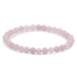 Bracelet quartz rose Brésil A (boules 5-6mm)