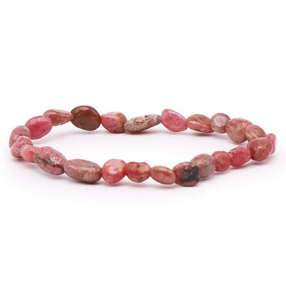 Bracelet rhodonite Brésil AA (grains 5-7mm)