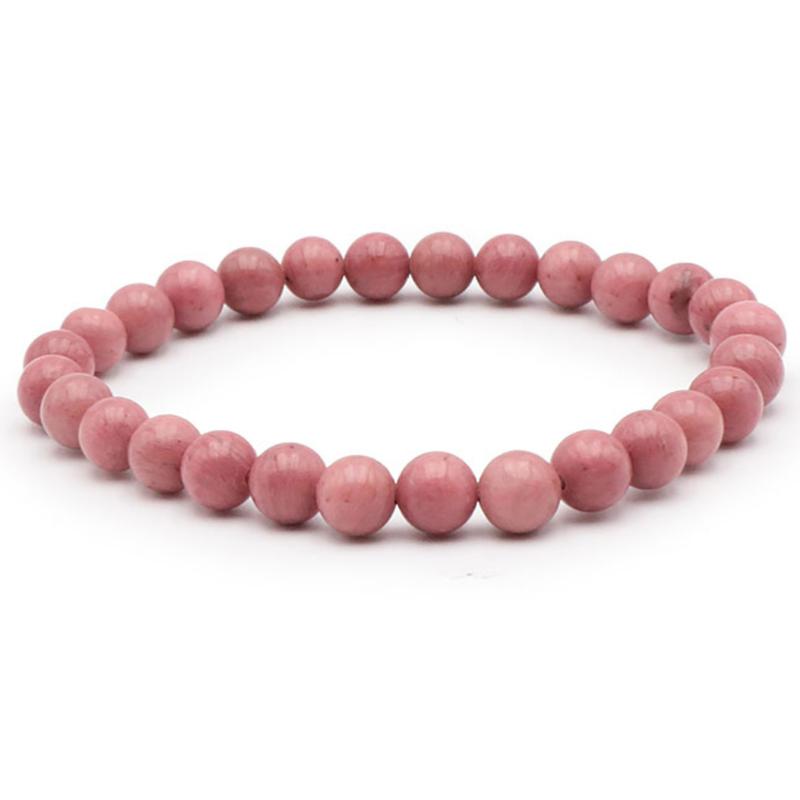 Bracelet rhodonite Australie AA (boules 5-6mm)