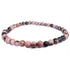 Bracelet rhodonite Madagascar AB (boules 3-4mm)