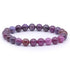 Bracelet rubis Inde AA (boules 7-8mm)