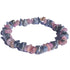 Bracelet rubis et saphir A (perles baroques)