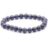 Bracelet saphir bleu Inde A (boules 7-8mm)